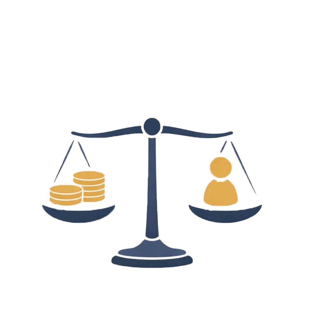 Določanje preživnine Ilustracija določanja preživnine